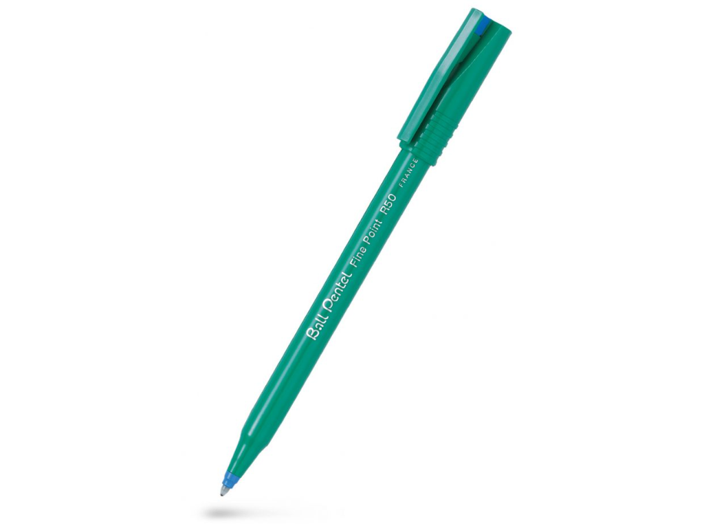 Rollerpen Pentel R50 blå 0,5