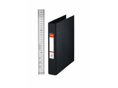 Ringbind A5 47687 sort 2 ringe