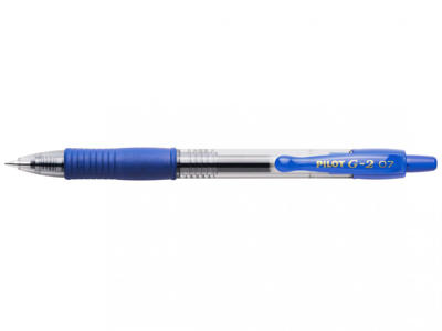 Pilot gelpen G-2 0,7 medium blå