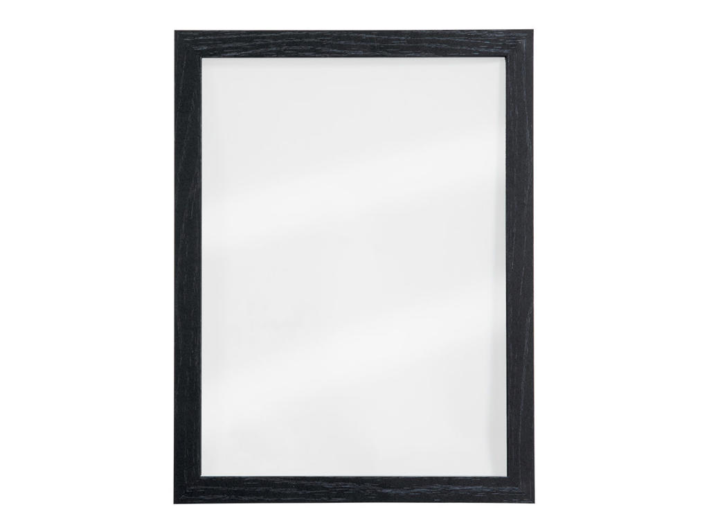 Chalkboard Woody glas sort ramme 40x30 cm Securit