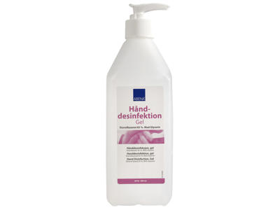 Hånddesinfektion Abena gel 85% 600 ml med pumpe
