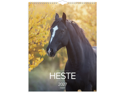 Vægkalender Heste 2027