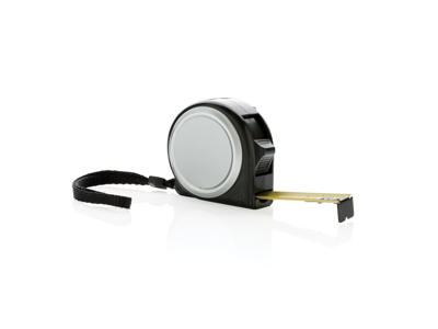 Målebånd - 5m/19mm, sort