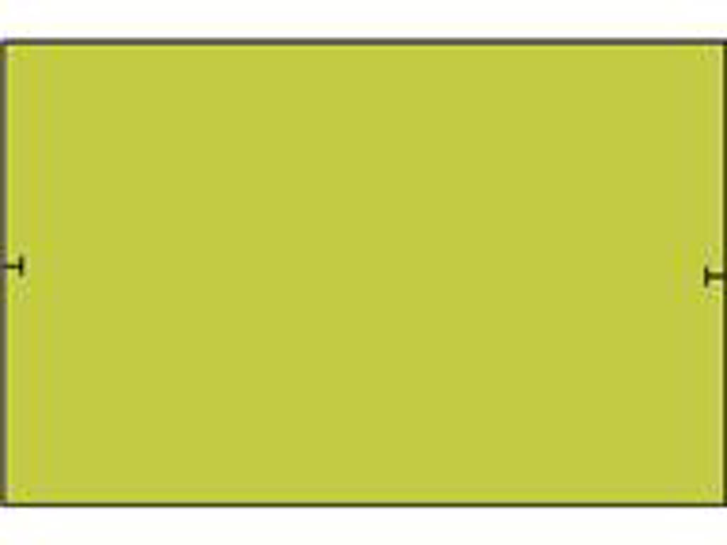 Prisetiket 32x19mm permanent neongrøn 1000 stk