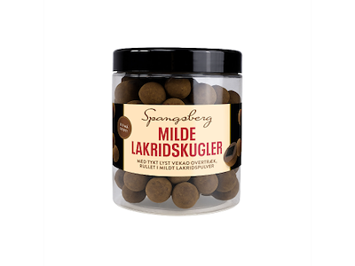 Choko Lakridskugler milde Spangsberg 450 gram