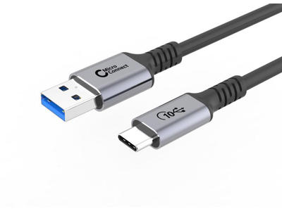 MicroConnect USB-C to USB-A cable 1.5m, 60W, 10Gbps, USB 3.2 Gen 2