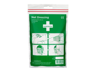 Netforbinding Cederroth 20x40cm + 1 holdenet