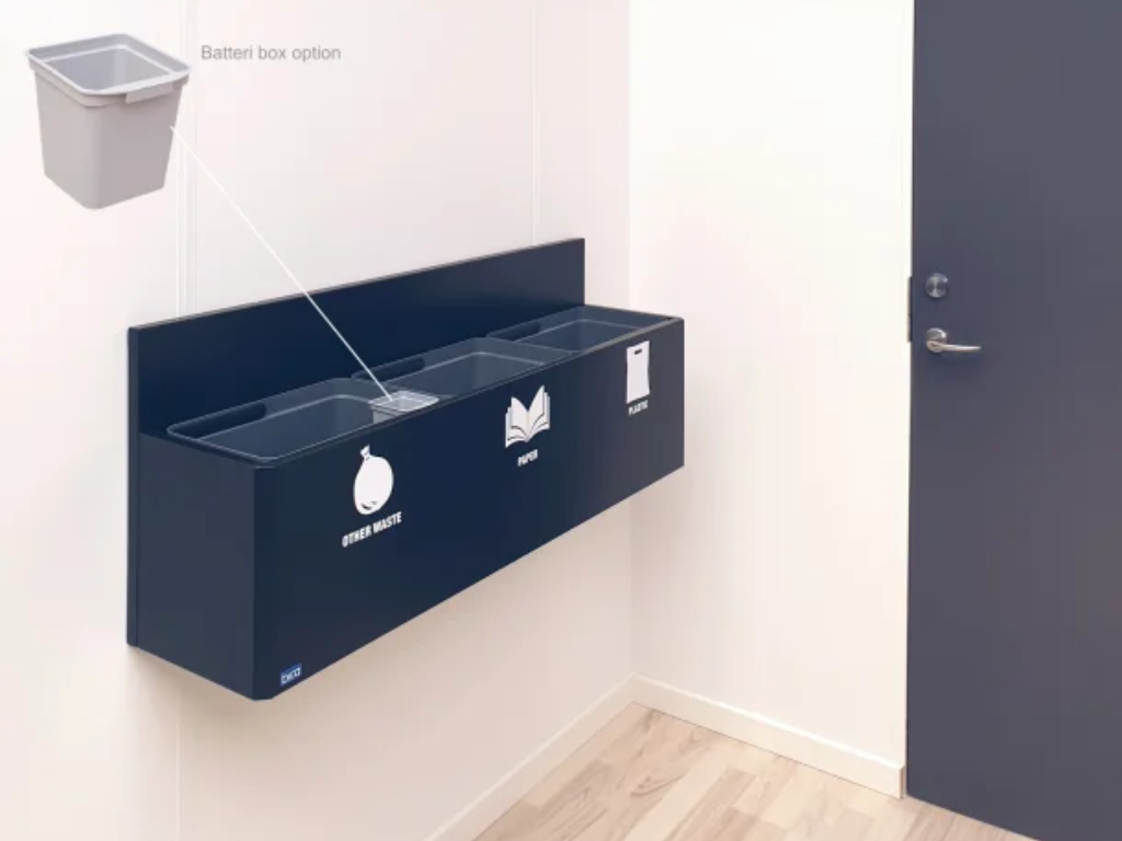 Inderbeholder Bica til batterier