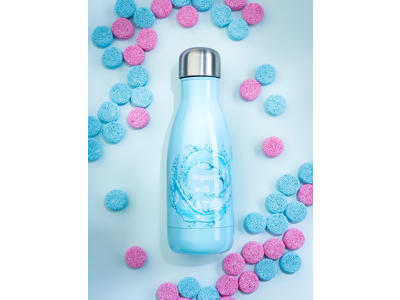 JobOut vandflaske 280 ml Mini Wave