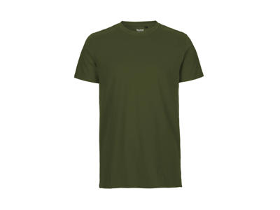 Herre Fit T-shirt Neutral O61001 military
