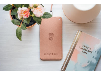 Upström | wireless charger | pink | 10 w.