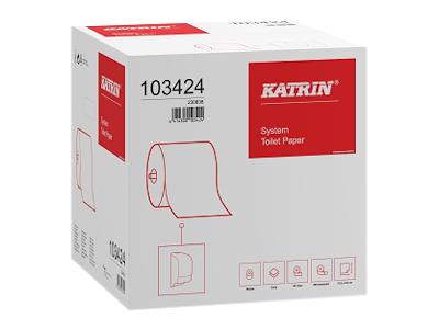 Toiletpapir Katrin System 800 103424 2-lags 36 rl