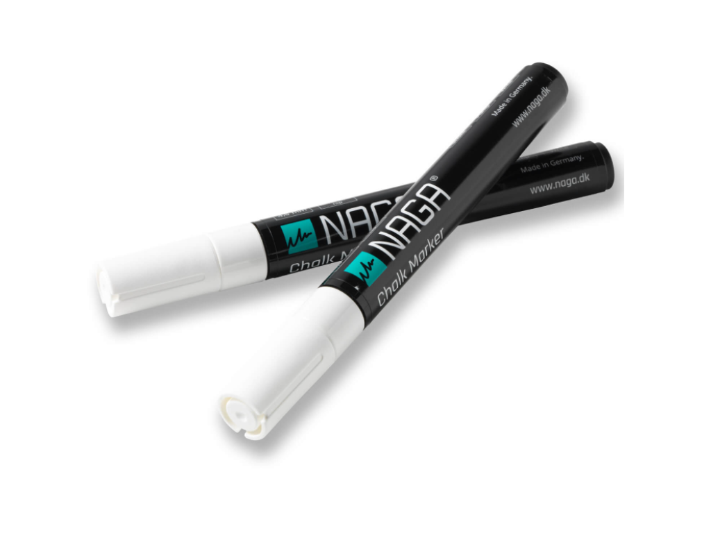 Glastavle marker Naga hvid 4,5 mm Dry Erase