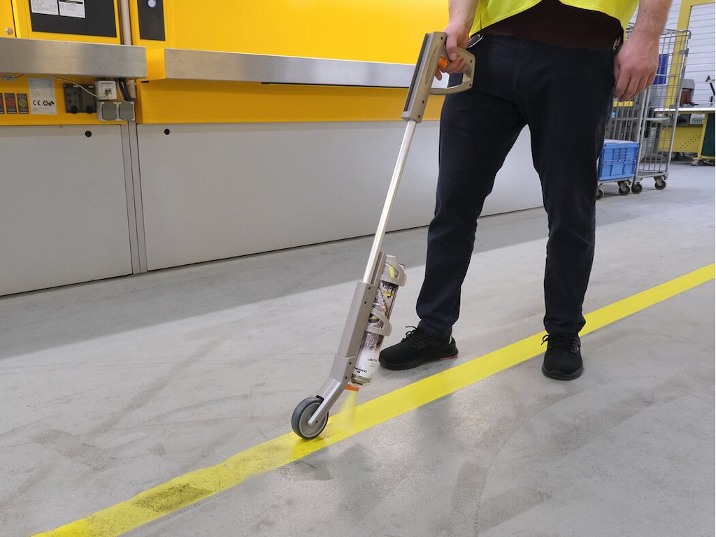 Spraypistol på hjul Duraline Easytrack S