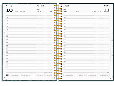Timekalender trend soft touch 2026
