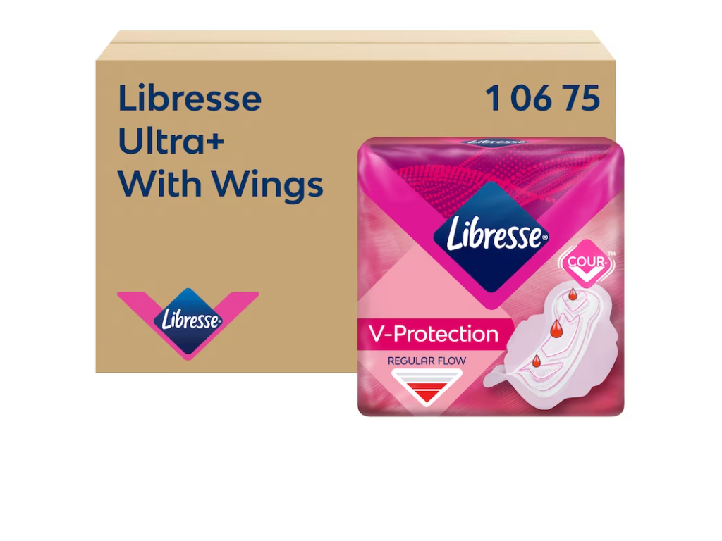 Libresse Ultra+ with wings 300 stk