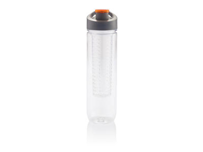 Vandflaske med dispenser, orange