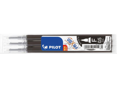 Refill Pilot FriXion Point sort 0,5 mm 3-stk