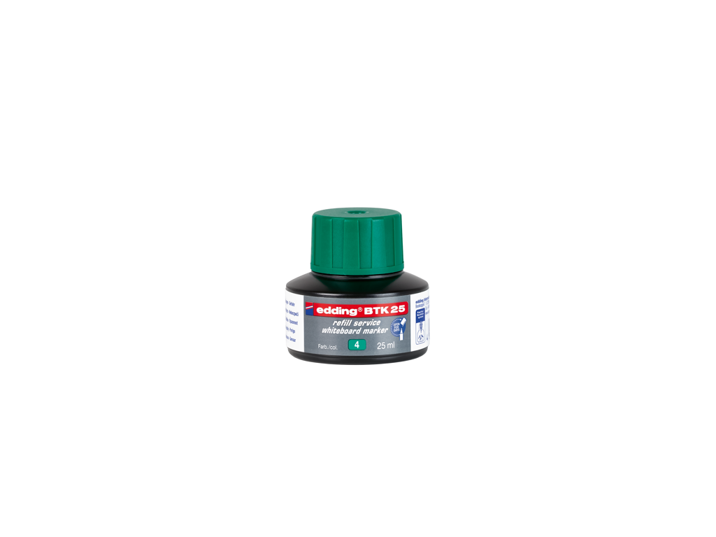 Refill Edding ink whiteboard 25 ml grøn