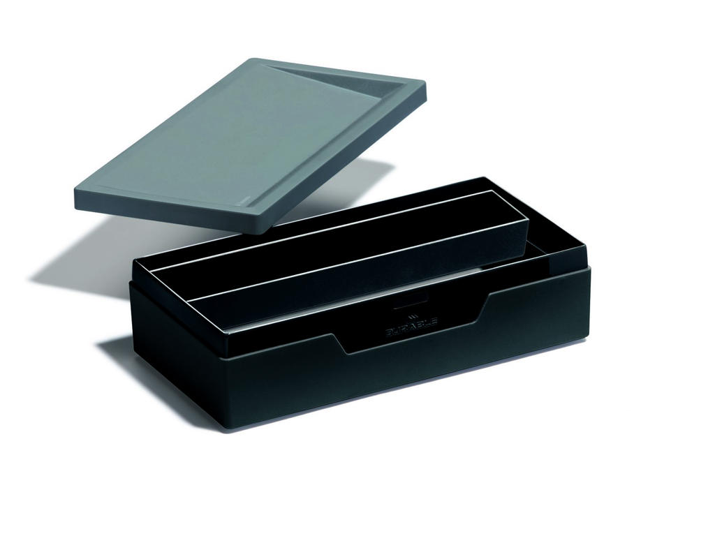 Opbevaringsboks VARICOLOR mørk grå