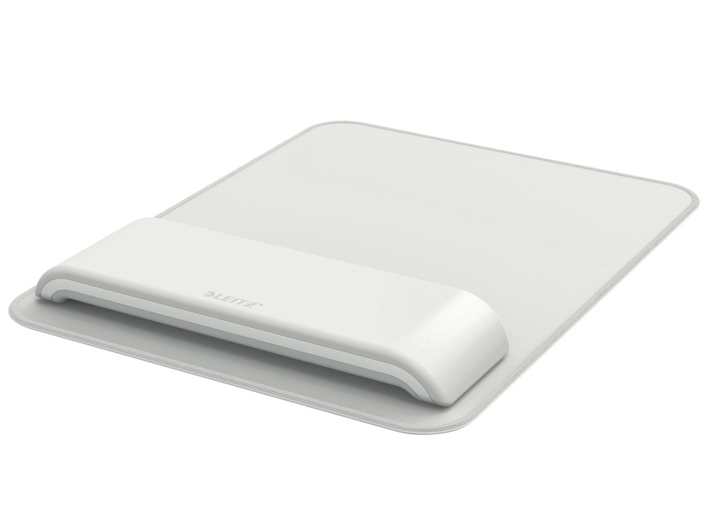 Musemåtte Leitz Ergo m/justerbar håndledsstøtte lysgrå