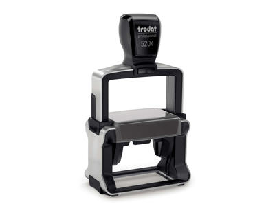 Stempel Trodat 5204 med tekstplade og pude