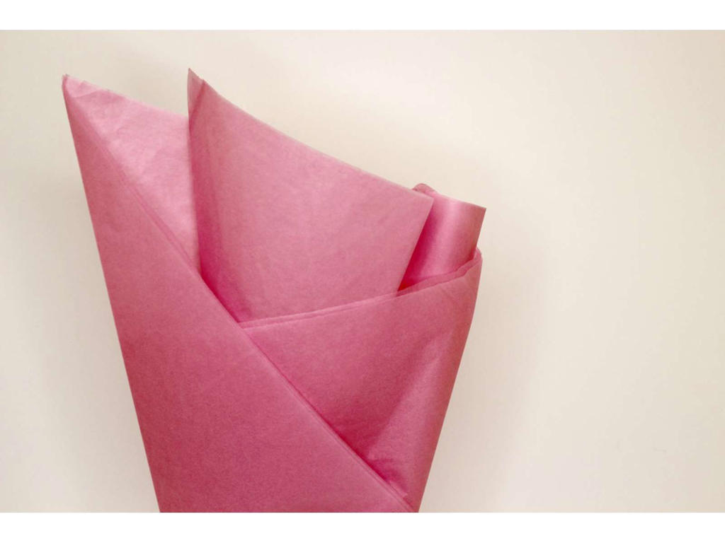 Silkepapir 50x75cm pastel pink 480 ark falset