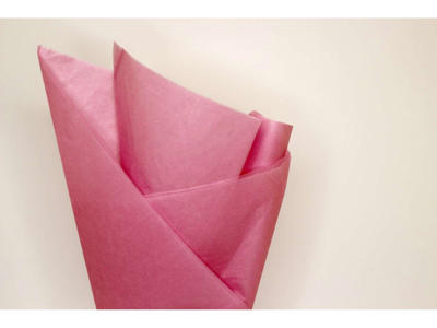 Silkepapir 50x75cm pastel pink 480 ark falset