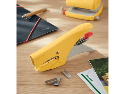 Hæftetang Leitz Cosy gul