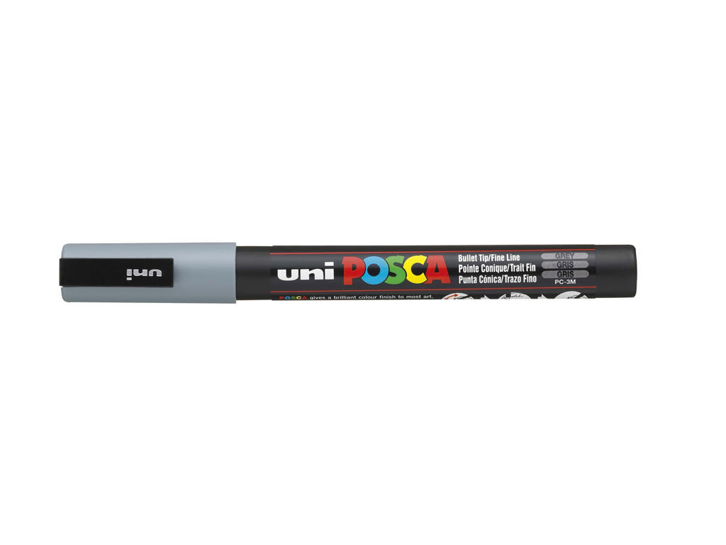 Paintmarker Uni Posca PC-3M grey