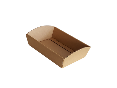 Gavekurv 22,5x17x8 cm brun 