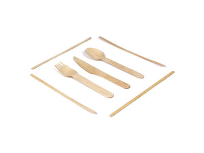 Rørepinde birketræ 19 cm 1000 stk