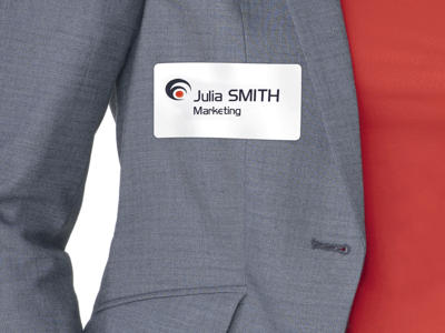 Navneskilt Avery selvklæbende L4783-20 88,9x31mm