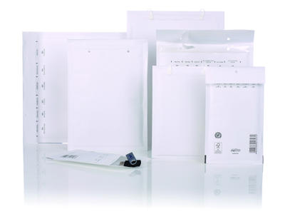 Boblekuvert Airmax No. 14/D/W4 (indv 180x265mm ) hvid 100 stk