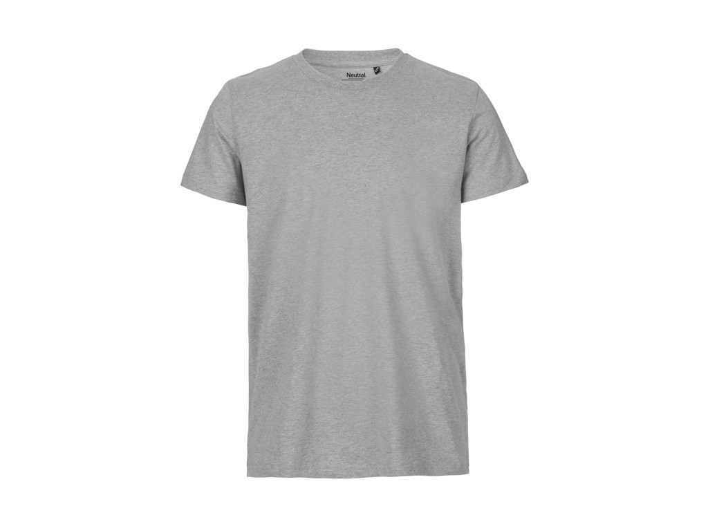 Herre Fit T-shirt Neutral O61001 grå