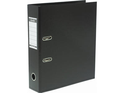 Brevordner ELBA A4 80 mm sort