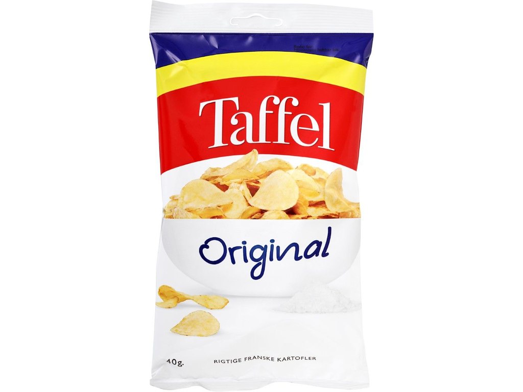 Taffel chips original 40 gr 