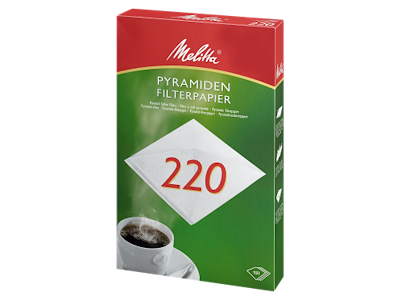 Kaffefilter 220 hvid 2x100 stk