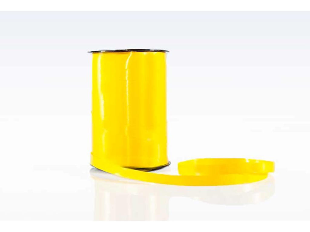 Gavebånd | 10mm x 250m | blank | gul