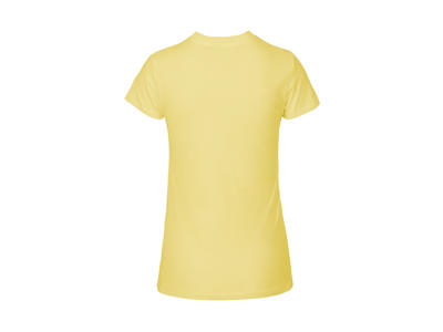 Dame Fit T-shirt Neutral O81001 gul