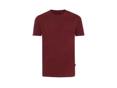 Iqoniq Bryce t-shirt i genanvendt bomuld, bordeaux