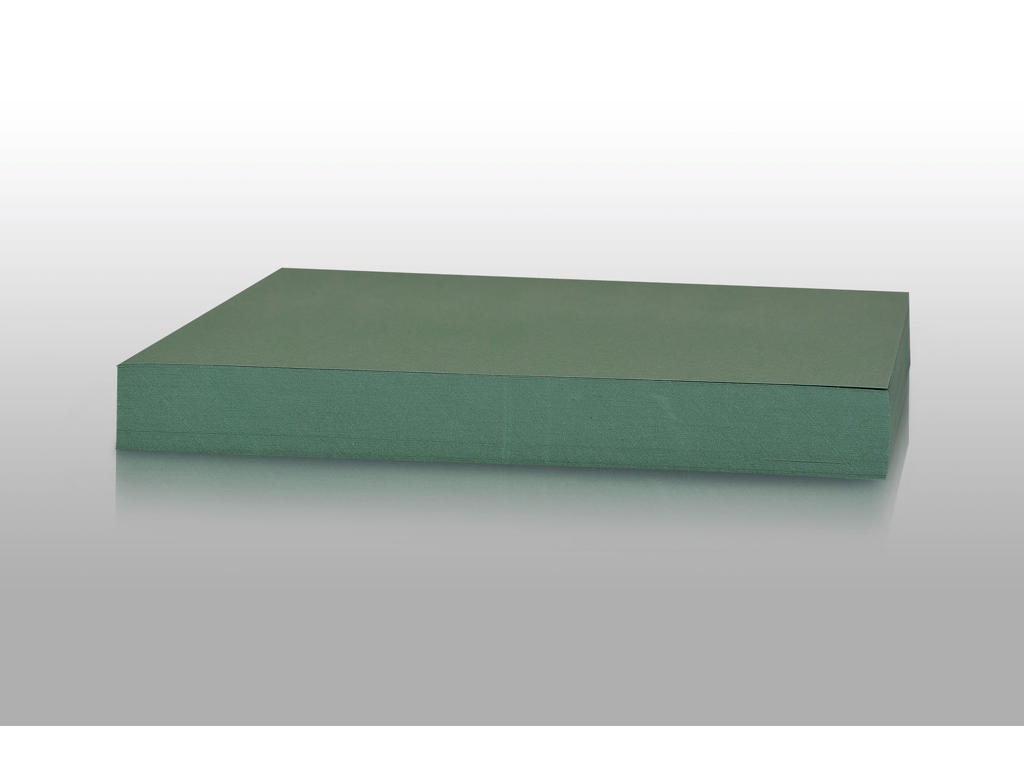 Karton A2 180 gr grangrøn 100 ark