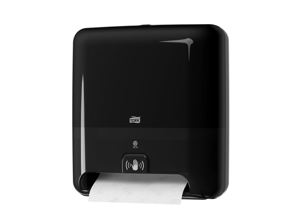Dispenser Tork H1 551108 sort med sensor
