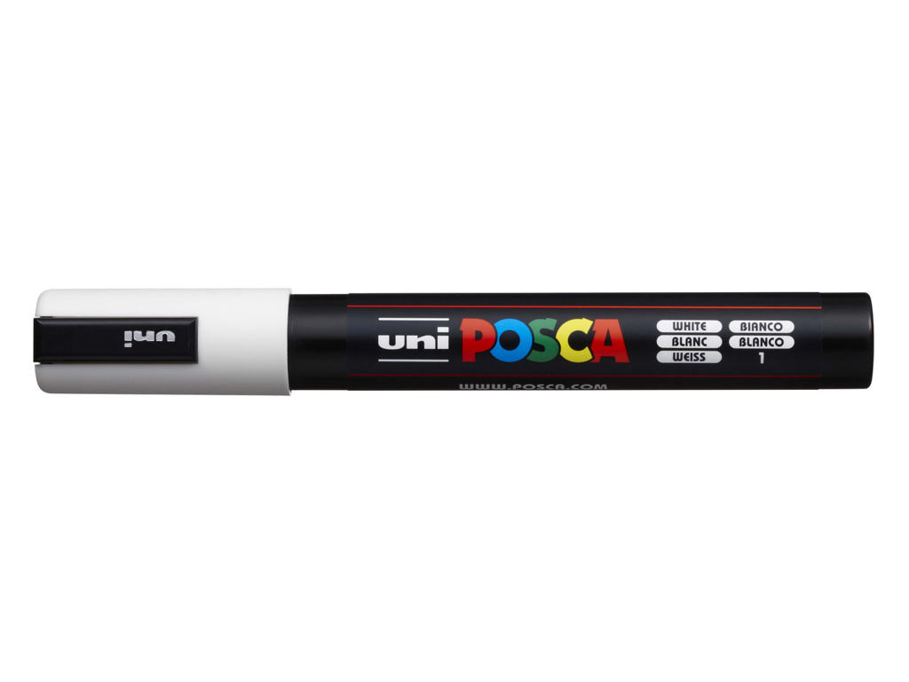Paintmarker Uni Posca PC-5M hvid
