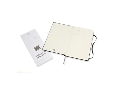 Notesbog Moleskine | Pro Hard | Linjeret | L | Sort
