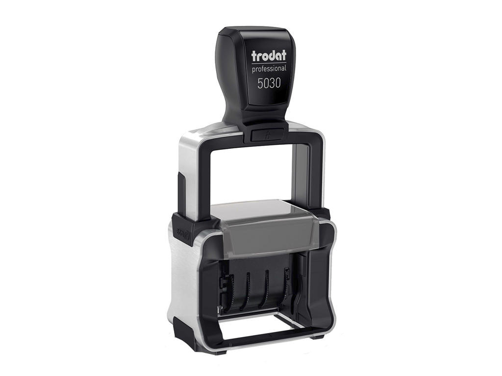 Datostempel Trodat 5030 med sort pude