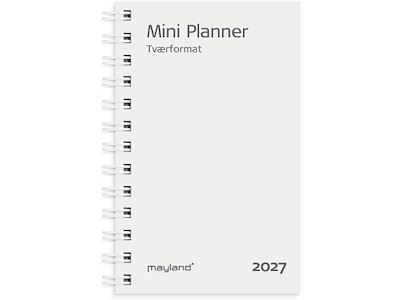 Mini Planner ugekalender REFILL 2027