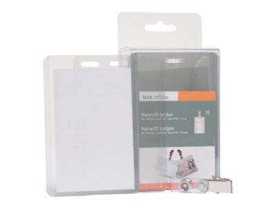 Navneskilt 60x90 mm hård stående