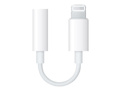 Apple Lightning adapter to 3,5mm jack