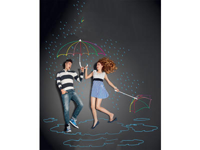 Chalkmarker Securit gul 2-6mm